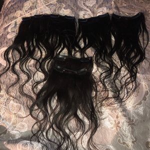 Extension human hair Brown Remy✨